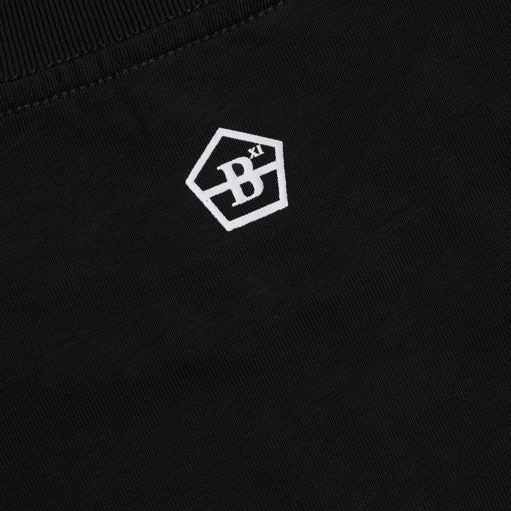 BXELEVEN Branded T-Shirt — Black — view 3